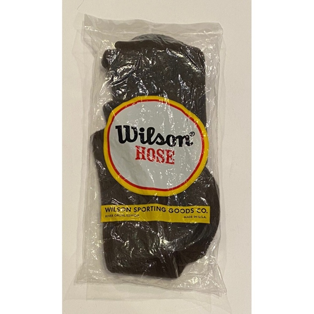 Vintage NOS Wilson Country Club Sporting Goods Hose Socks Sz 10-13 Orlon USA